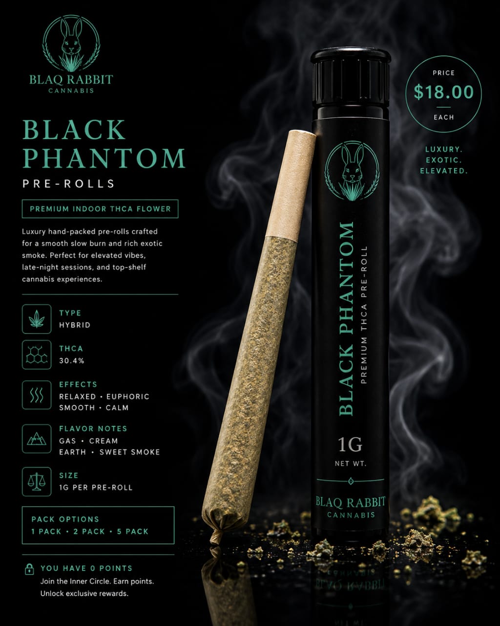 Blaq Rabbit Premium Rolling Papers